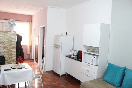 Studio à venda com 34m², 1 quarto e sem vagaSala