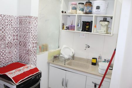 Studio à venda com 34m², 1 quarto e sem vagaCozinha 