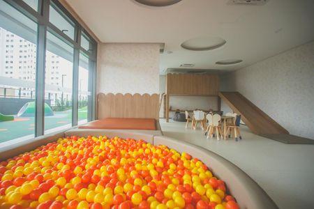 Studio à venda com 26m², 1 quarto e sem vaga Studio à venda com 26m², 1 quarto e sem vagaÁrea comum - Brinquedoteca