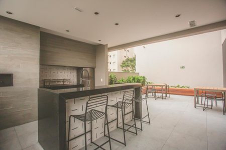 Studio à venda com 26m², 1 quarto e sem vaga Studio à venda com 26m², 1 quarto e sem vagaÁrea comum - Churrasqueira