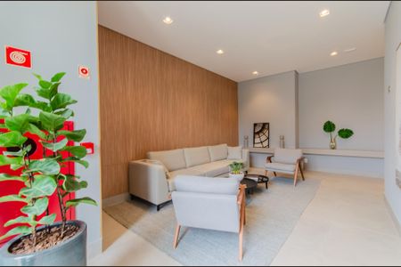 Studio para alugar com 38m², 1 quarto e sem vaga Studio para alugar com 38m², 1 quarto e sem vagaÁrea comum - Hall Social