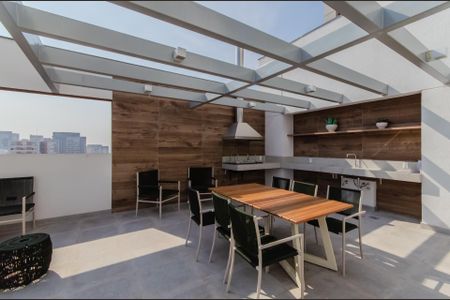 Studio para alugar com 38m², 1 quarto e sem vaga Studio para alugar com 38m², 1 quarto e sem vagaÁrea comum - Churrasqueira