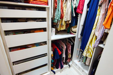 Casa de condomínio à venda com 177m², 4 quartos e 3 vagasCloset da Suíte 4