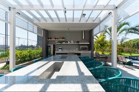 Apartamento à venda com 118m², 3 quartos e 3 vagasÁrea comum - Churrasqueira