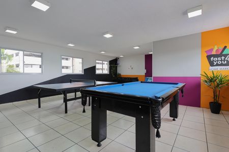 Apartamento à venda com 39m², 1 quarto e 1 vaga Apartamento à venda com 39m², 1 quarto e 1 vagaÁrea comum - Salão de jogos