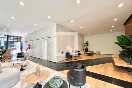 Studio para alugar com 25m², 0 quarto e sem vaga Studio para alugar com 25m², 0 quarto e sem vagaHall de entrada