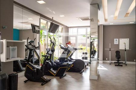 Apartamento à venda com 44m², 1 quarto e 1 vaga Apartamento à venda com 44m², 1 quarto e 1 vagaÁrea comum - Academia