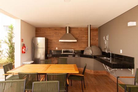 Apartamento à venda com 89m², 2 quartos e 2 vagasChurrasqueira