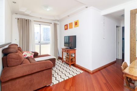 Sala de apartamento para alugar com 2 quartos, 53m² em Chácara Santo Antônio (zona Sul), São Paulo