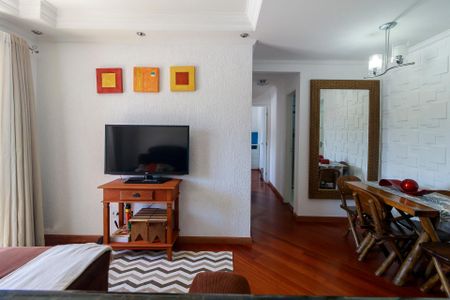 Sala de apartamento para alugar com 2 quartos, 53m² em Chácara Santo Antônio (zona Sul), São Paulo