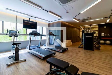 Studio à venda com 24m², 0 quarto e sem vaga Studio à venda com 24m², 0 quarto e sem vagaAcademia