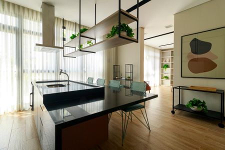 Apartamento à venda com 41m², 2 quartos e sem vagaÁrea Comum - Espaço Gourmet