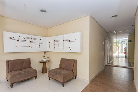 Apartamento à venda com 63m², 2 quartos e 2 vagasHall de entrada