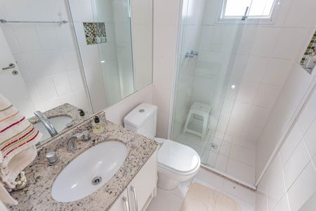 Apartamento à venda com 63m², 2 quartos e 2 vagasBanheiro Social