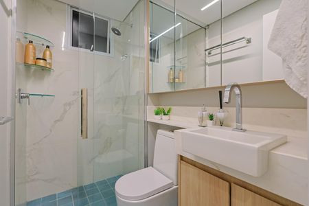 Apartamento à venda com 70m², 3 quartos e 2 vagasBanheiro da Suíte