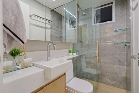 Apartamento à venda com 70m², 3 quartos e 2 vagasBanheiro