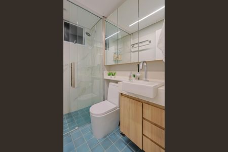 Apartamento à venda com 70m², 3 quartos e 2 vagasBanheiro da Suíte