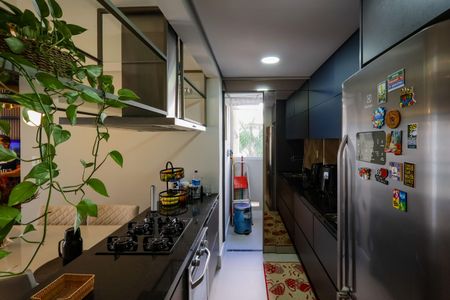 Apartamento à venda com 63m², 2 quartos e 1 vagaCozinha Americana