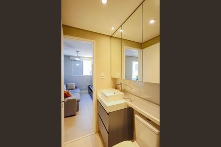 Apartamento à venda com 63m², 2 quartos e 1 vagaBanheiro Social