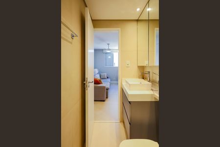 Apartamento à venda com 63m², 2 quartos e 1 vagaBanheiro Social