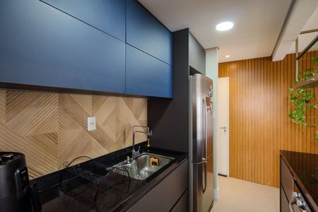 Apartamento à venda com 63m², 2 quartos e 1 vagaCozinha Americana