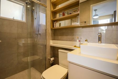 Apartamento à venda com 63m², 2 quartos e 1 vagaBanheiro da Suíte