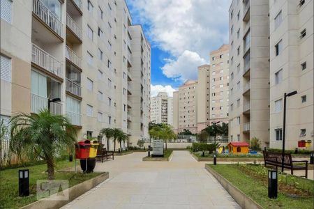 Apartamento à venda com 63m², 2 quartos e 1 vagaFachada do bloco