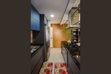 Apartamento à venda com 63m², 2 quartos e 1 vagaCozinha Americana