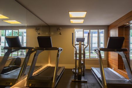 Apartamento à venda com 90m², 1 quarto e 2 vagas Apartamento à venda com 90m², 1 quarto e 2 vagasÁrea comum - Academia
