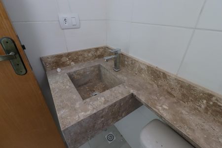 Apartamento à venda com 100m², 2 quartos e 1 vagaBanheiro Social - Pia