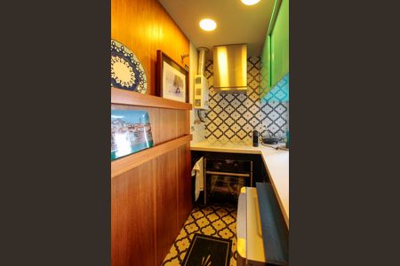 Apartamento à venda com 50m², 1 quarto e 1 vagaCozinha integrada