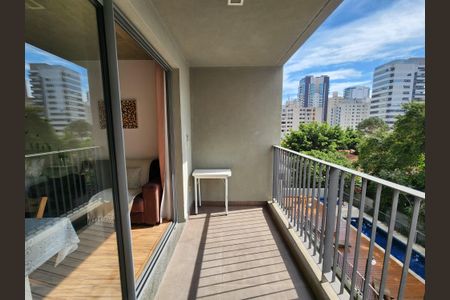 Studio para alugar com 36m², 1 quarto e 1 vaga Studio para alugar com 36m², 1 quarto e 1 vagaVaranda