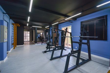 Apartamento à venda com 38m², 2 quartos e 1 vaga Apartamento à venda com 38m², 2 quartos e 1 vagaÁrea comum - Academia
