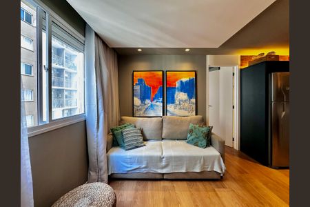 Apartamento à venda com 32m², 1 quarto e sem vagaSala