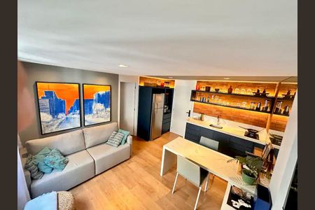 Apartamento à venda com 32m², 1 quarto e sem vagaSala