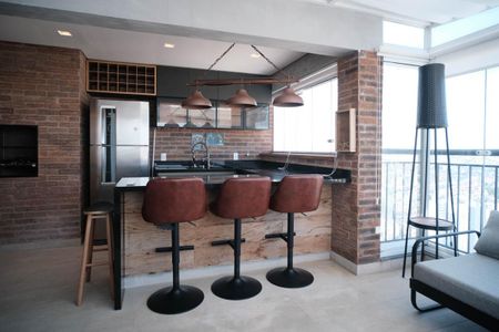 Apartamento à venda com 146m², 3 quartos e 2 vagasÁrea gourmet