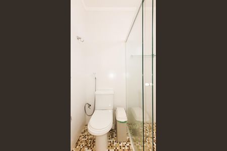 Casa de condomínio para alugar com 377m², 3 quartos e 2 vagasBanheiro da Área Gourmet