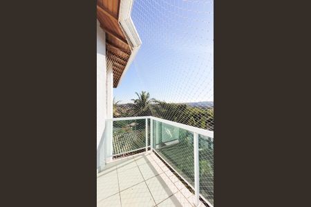 Casa de condomínio para alugar com 377m², 3 quartos e 2 vagasVaranda da Suíte Master