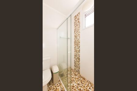 Casa de condomínio para alugar com 377m², 3 quartos e 2 vagasBanheiro da Área Gourmet