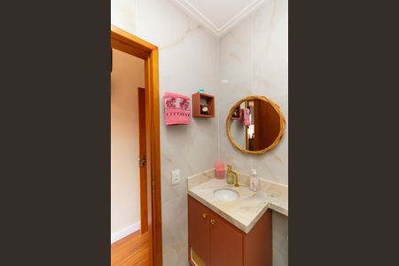 Casa de condomínio à venda com 76m², 2 quartos e 1 vagaBanheiro da Suíte 1