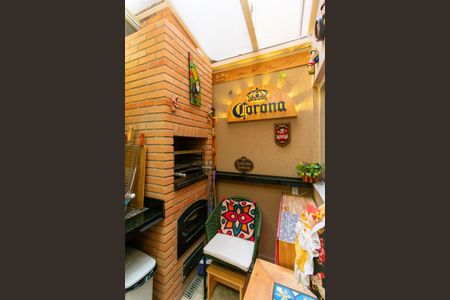 Casa de condomínio à venda com 76m², 2 quartos e 1 vagaÁrea gourmet - Churrasqueira