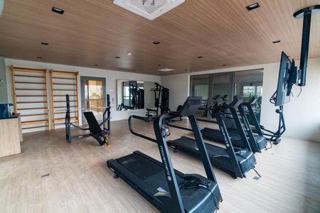 Apartamento à venda com 133m², 4 quartos e 2 vagas Apartamento à venda com 133m², 4 quartos e 2 vagasÁrea comum - Academia