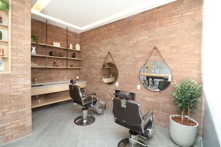 Apartamento à venda com 91m², 2 quartos e 2 vagasBarbearia