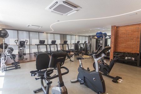 Apartamento à venda com 124m², 3 quartos e 2 vagas Apartamento à venda com 124m², 3 quartos e 2 vagasAcademia