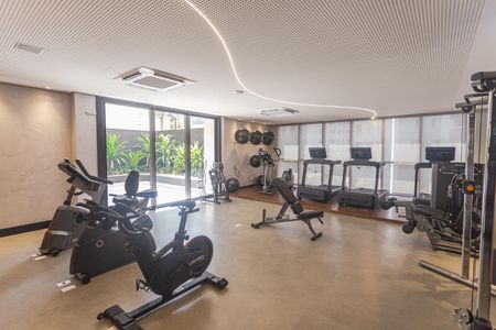 Apartamento à venda com 124m², 3 quartos e 2 vagas Apartamento à venda com 124m², 3 quartos e 2 vagasAcademia