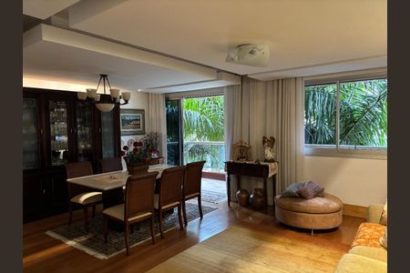 Apartamento à venda com 182m², 4 quartos e 4 vagas Apartamento à venda com 182m², 4 quartos e 4 vagasSala de estar e jantar