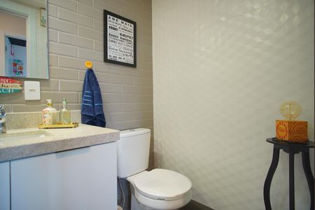 Apartamento à venda com 76m², 3 quartos e 2 vagasBanheiro Social