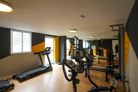 Apartamento para alugar com 33m², 2 quartos e sem vaga Apartamento para alugar com 33m², 2 quartos e sem vagaAcademia