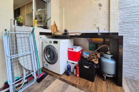 Casa de condomínio para alugar com 110m², 3 quartos e 2 vagasÁrea de Serviço