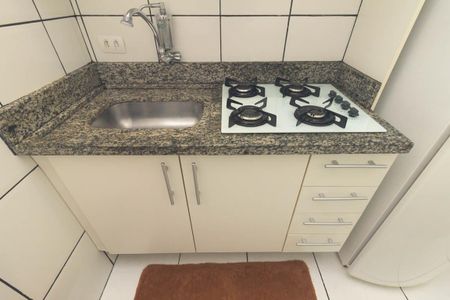 Studio à venda com 33m², 1 quarto e sem vagaCozinha